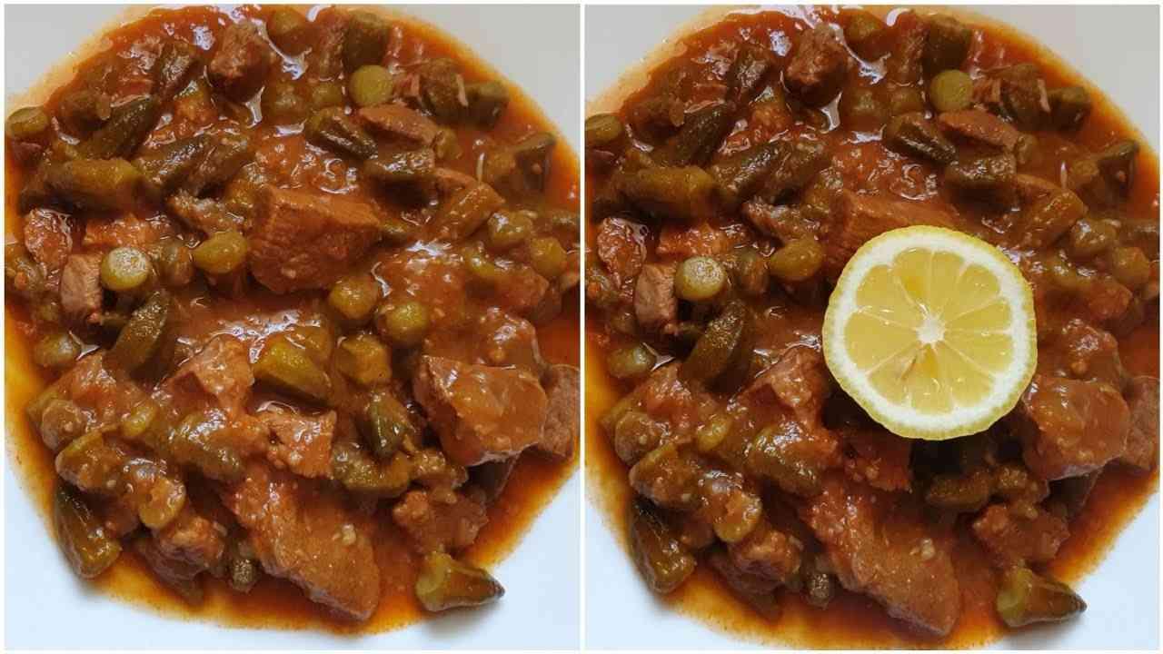 Egyptian Bamya (Okra Stew) – Savory Tomato & Okra Stew